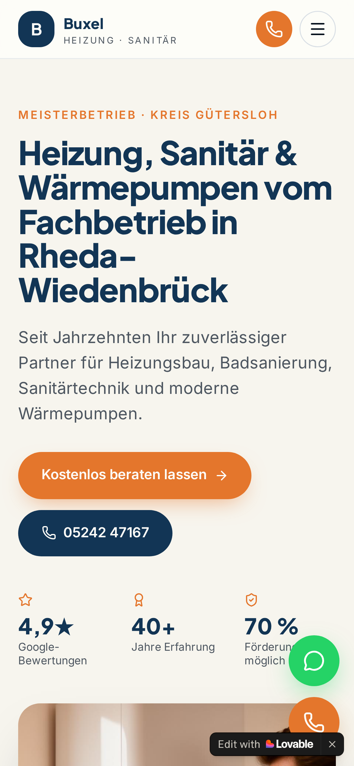 Buxel GmbH mobile